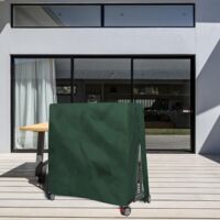 Housse De Table De Ping-Pong Verte 165 X 71 X 185 Cm Avec