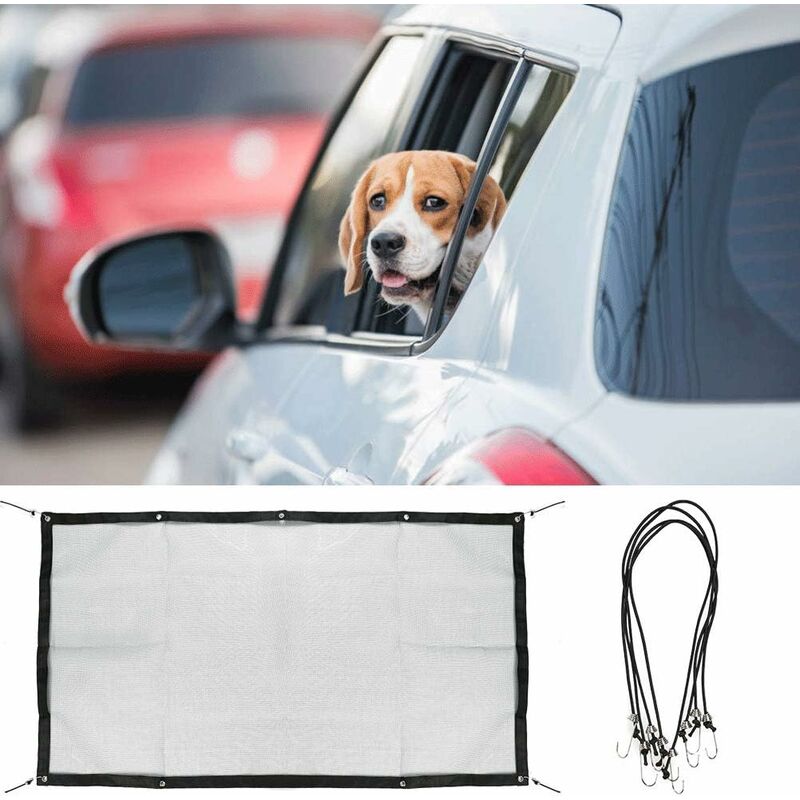 Haustier-Auto-Sicherheitsbarriere-Netzschutz, automatische Trennung für  Hunde-Katzen-Netze, Befestigung an Sitzen zum Blockieren