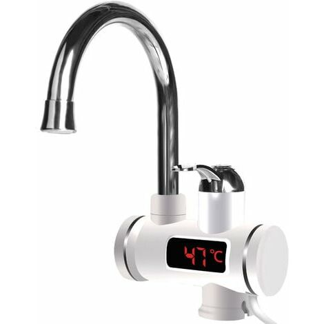 360 Instant Electric Water Heater Tap Faucet Kitchen Fast Heat Led Neu -  Europäischer Standard