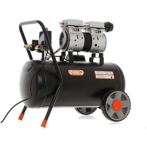 VINCO Compressore Aria Oil Free Silenziato 50LT 1HP