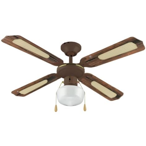 Vinco Ventilatore Soffitto 107CM 55W BROWN COD.70919