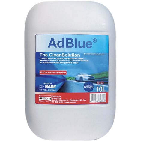Arexons Adblue Additivo 10 Lt Per Auto Diesel Cod 4302