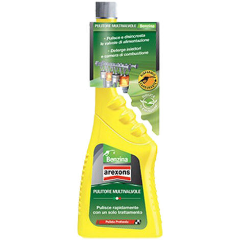 Additivo Pulitore Multivalvole per Motori Benzina AREXONS 250 ml