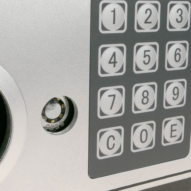 Primematik - Caja Fuerte De Seguridad Empotrada Con Código Electrónico  Digital 40x20x25cm Negra By08100 con Ofertas en Carrefour