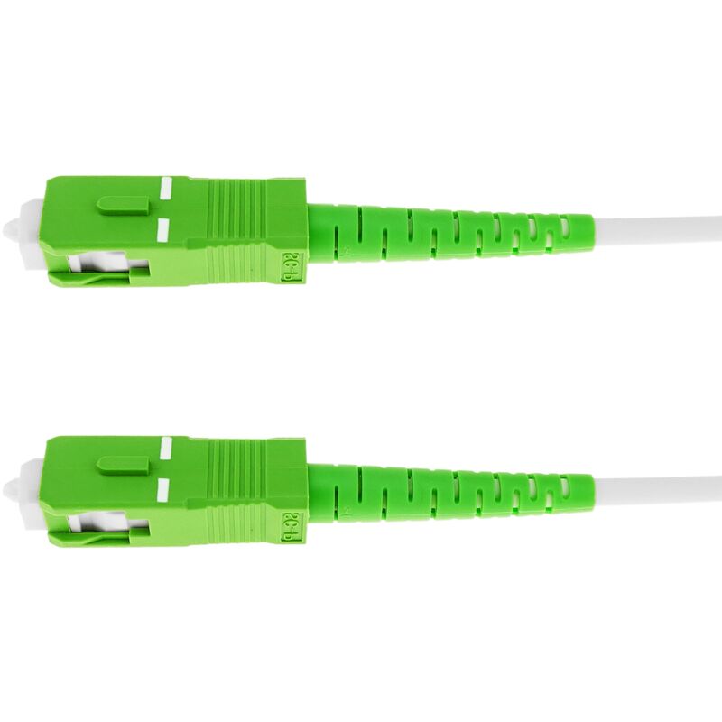 Cable Fibra Óptica Blindado SC / APC - SC / APC Monomodo Simplex 9 / 125 µm  50 cm