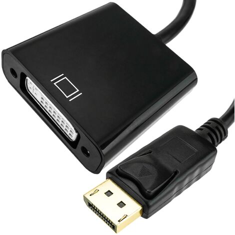 Cablemarkt Adaptador Con Conector Displayport Macho A Conector Dvi D