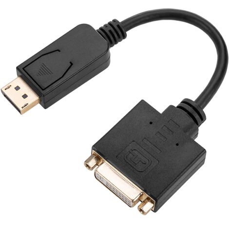 Cablemarkt Adaptador Con Conector Displayport Macho A Conector Dvi D