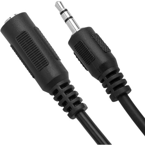 Cable Stereo MiniJack Audio de 3.5 mm macho macho de 3m