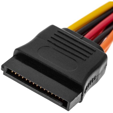 Cablemarkt Cable Duplicador De Conectores Alimentaci N Sata P M