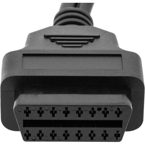 Cablemarkt Cable Adaptador Obd De Pines Full Pinout Para Coche Compatible Con Audi