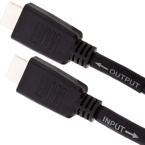 CABLE HDMI 10 METROS V1.4 CONECTOR METALICO COLOR NEGRO