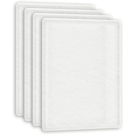 Top Filter – Lot de 4 filtres G4 pour VMC double flux – Compatible Sauter, Gorner, Atlantic Primocosy – Dimensions 255 x 191 x 6 mm – Norme ISO16890
