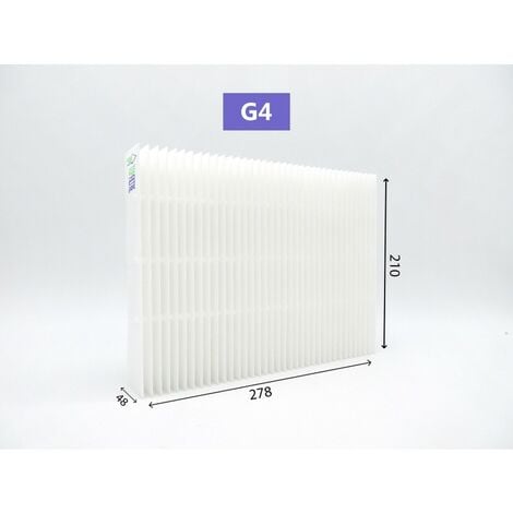 Filtre confort thermique Filtre G4 de rechange pour T.Flow B200