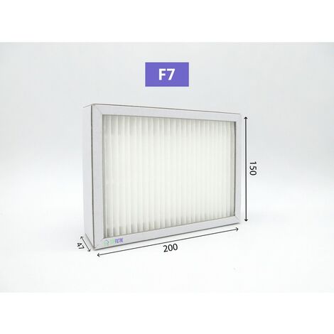 Filtre F7 Compatible ALDES DEE FLY Modulo / Hygro By-Pass - 310x278x47 Mm - Air Sain & Économies D'Énergie