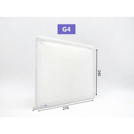 Filtres G4 x2 et F7 compatibles ALDES DEE FLY CUBE 300 / 370