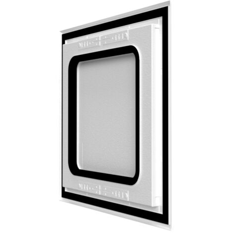 Trappe de Visite métallique étanche murs et plafonds - Dimensions de passage : 220 x 220 mm - ATOLE