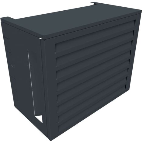 Atole – Cache climatiseur aluminium thermolaqué – H. 69 cm x L. 90 cm x P. 50 cm – Protection intempéries et UV – Installation rapide