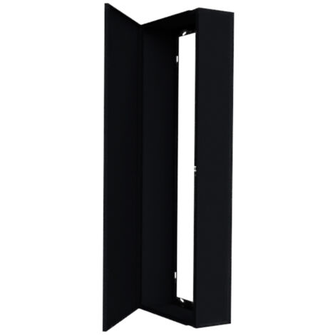 Coffret d'habillage ATOLE 13 modules en acier noir  - H. utile : 860 mm