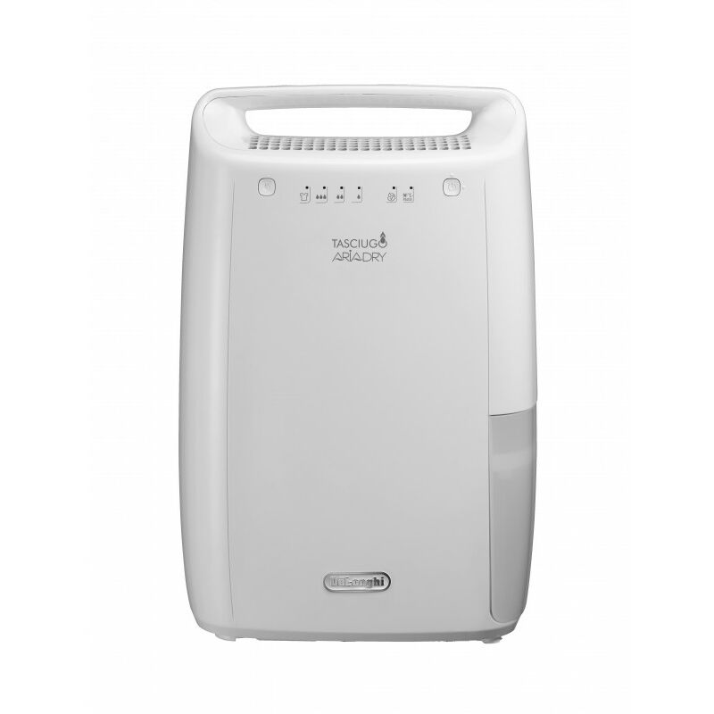 De'Longhi Deshumidificador Tasciugo AriaDry DEX210. Silencioso. Capacidad 10 L/Día. Filtro Antipolvo. Función Secado de Ropa