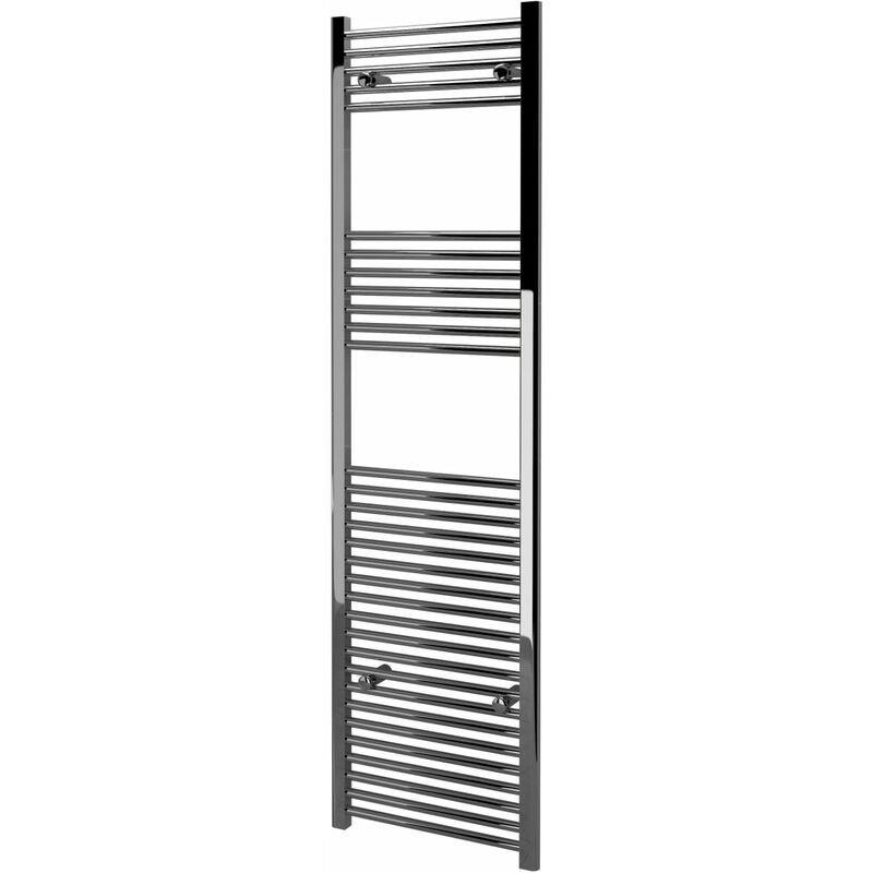 Kudox Straight Towel Radiator - Chrome 500 x 1800mm