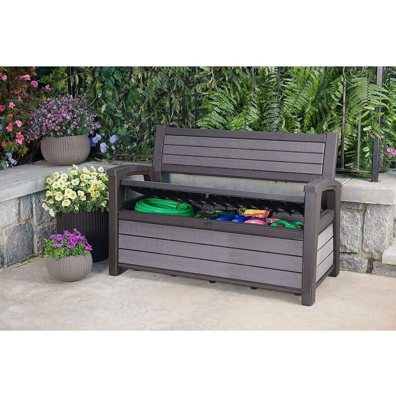 Keter Hudson Garden Storage Bench