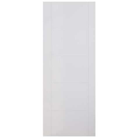 Thame Ladder White Primed Solid Core Door - 1981 x 762mm (1/2)