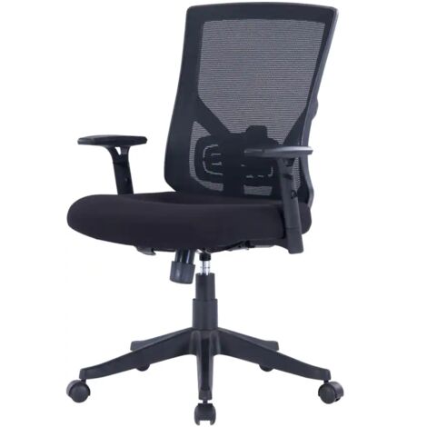 Realspace synchro tilt ergonomic office chair best sale with adjustable armrest and seat florence black