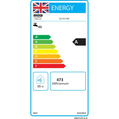 Mira Go 9.5kW Electric Shower