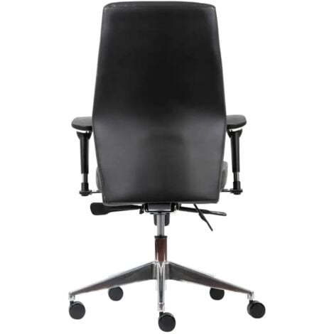 Realspace synchro tilt ergonomic office chair outlet with adjustable armrest and seat florence black