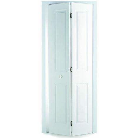 Chester White Smooth Moulded 4 Panel Internal Bi-Fold Door - 1981 x 762mm