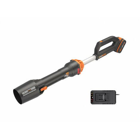 Worx WG543E 20V 1 x 4.0Ah Cordless Brushless Compact Leaf Jet Blower (1/5)