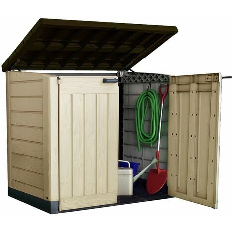Keter Store It Out MAX Garden Lockable Storage Box - 125 x 145cm - LARGE SIZE