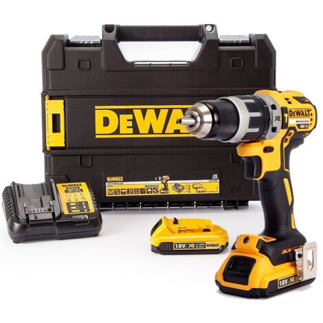 Dewalt DCD796D2 18v XR Brushless Compact Combi Hammer Drill - 2 x 2.0ah Battery
