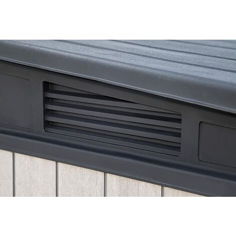 Keter Elite Store Shed 4 x 5ft Plastic Garden & Wheelie Bin Storage