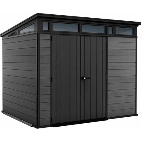 Keter Cortina Shed 9 x 7ft - Grey