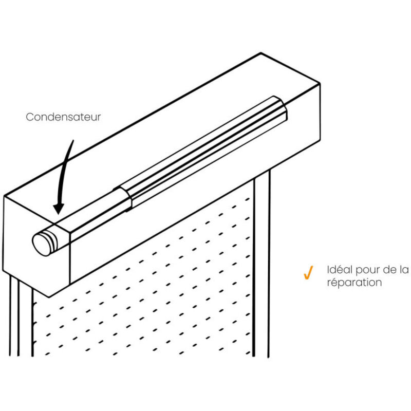 Lot De 3 Condensateurs 2,5 UF Pour Volet Roulant - Compatible Somfy, Simu, Nice - Haute Qualité 400V - Installation Facile