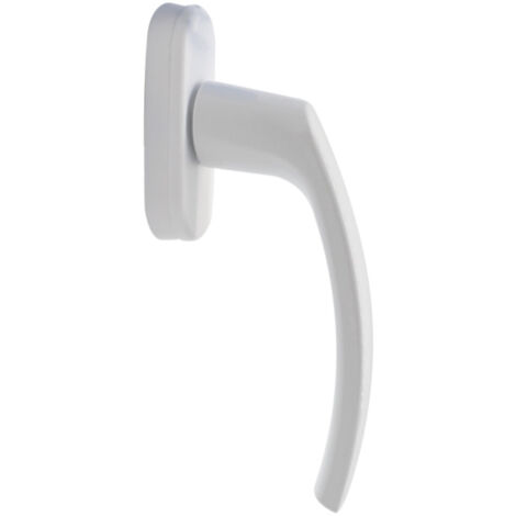 Store Menuiserie – Poignée de fenêtre oscillo-battante en magnésium – Carré de 7 mm – Blanc – Longueur 127 mm – Résistante à la corrosion