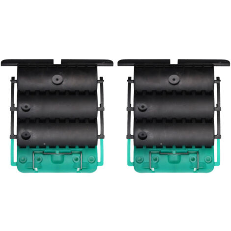 2 Attaches de Tablier, Click-Sur, 3 Maillons, Ep.8 mm, Verrou automatique Rigide pour Volet Roulant (1/5)