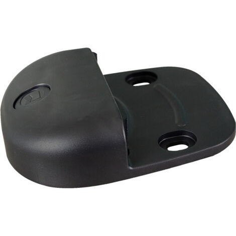 Store Menuiserie – Sabot composite H42 mm pour portail battant motorisé – Résistant à la corrosion – Fixation à vis – Fabrication française (1/4)