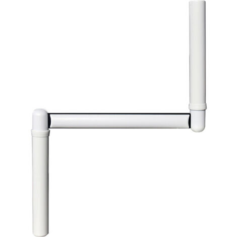 Store Menuiserie – Poignée de manivelle pour volet roulant – Longueur 450 mm – Diamètre 12 mm – Fixation par goupille – Compatible tringles rondes