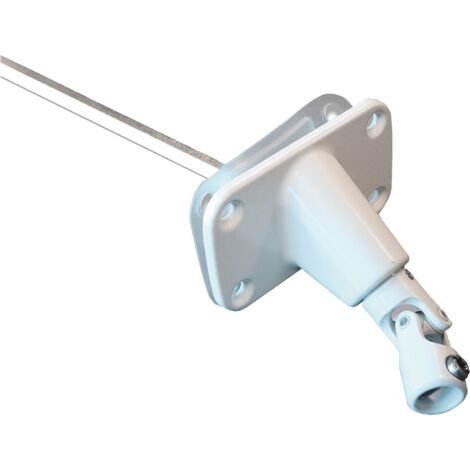 Sortie De Caisson Geiger 6 Pans 8 - Diamètre 12 Mm Angle 45° - Longueur 300 Mm Pour Stores Et Volets Roulants