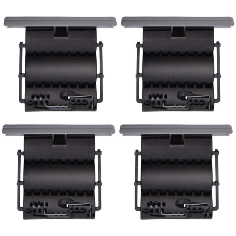 Store Menuiserie – Lot de 4 attaches de tablier Octoclick – Épaisseur 8 à 15 mm – Tube OCTO – Charge max 7 kg – Installation facile pour volets roulants (1/4)