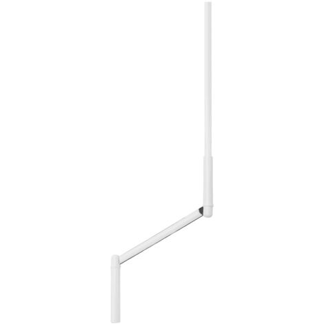 Store Menuiserie – Manivelle complète blanche 1500 mm – 6 pans de 7 mm – Tige en métal résistant – Installation rapide pour volet roulant manuel
