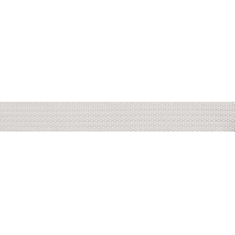 Sangle, Longueur 50 m, Largeur 23 mm, pour Enrouleur de Sangle, Blanc, pour Volet Roulant (1/3)