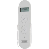 Store Menuiserie – Télécommande multi-canaux avec horloge intégrée – Contrôle jusqu'à 4 groupes de volets – Alimentation sans câble – Compatible Bubendorff