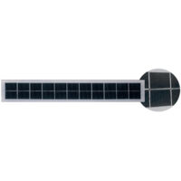 Panneau photovoltaïque noir Bubendorff pour volet battant solaire – capteur déporté 11 cellules – alimentation autonome moteur volet battant