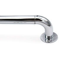 Store Menuiserie – Tringle à rideau extensible incurvée 800-1200 mm – Métal chrome – Fixation à vis – Pour dressing et salle de bain