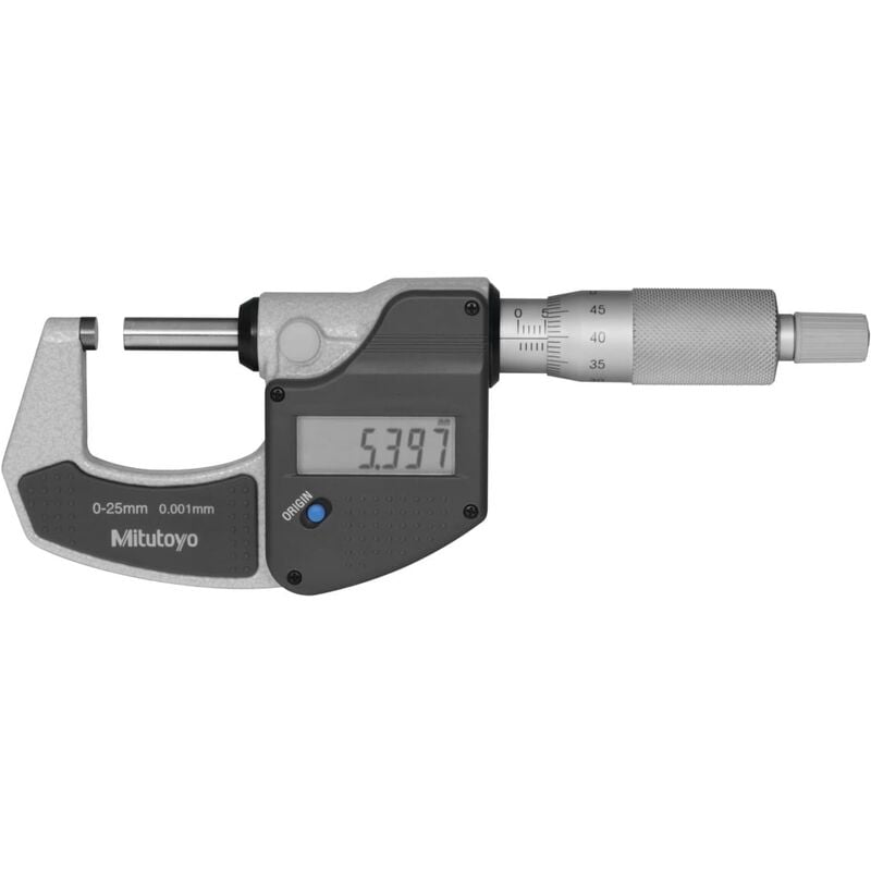 MITUTOYO - Micrometro digitale, Intervallo di misurazione: 0-25