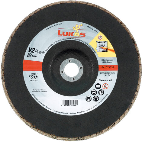 Disco Abrasivo A Ventaglio Zircone K60 - 125 Mm Per Smerigliatrice | Per Rimozione Ruggine E Vernice - Foto 11