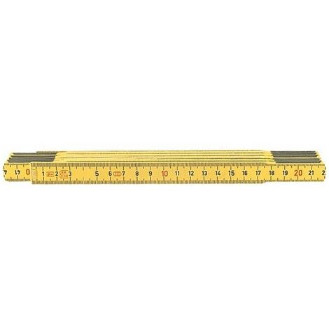 Metro Pieghevole "BGS" - Plastica - 10 Giunti- M 1 O 2 M